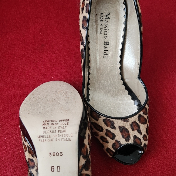 Leopard Print Evening shoes - Picture 4 of 4